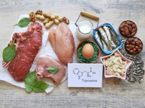 Diet and serotonin, serotonin and nutrition, tryptophan-rich foods, tryptophan and diet, tryptophan foods