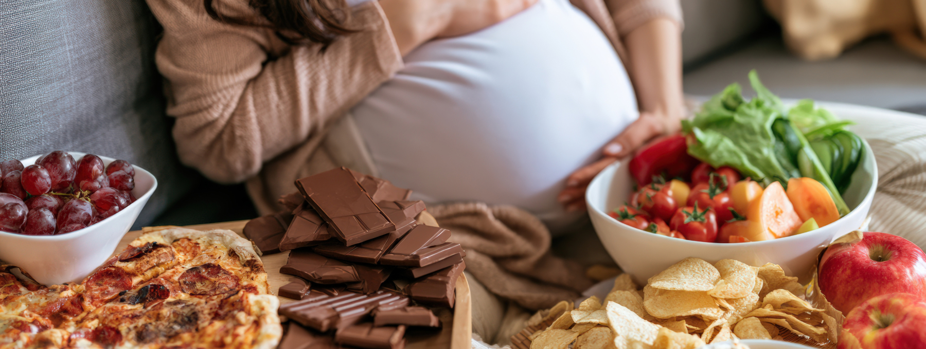 Serotonin und Schwangerschaft, Serotonin und Heißhunger in der Schwangerschaft, Serotonin und Heißhunger