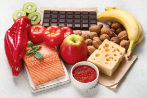 Serotonin und Ernährung, tryptophanhaltige Lebensmittel, serotoninreiche Lebensmittel, Lebensmittel für die Stimmung